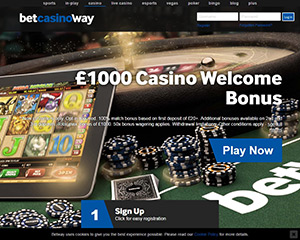 Up to £1000 Welcome Bonus at Betway