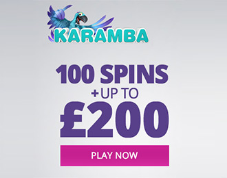 Up to £200 Welcome Bonus at Karamba Casino