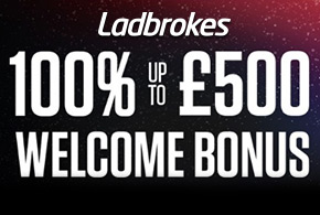 Ladbrokes offers a £500 Welcome Bonus